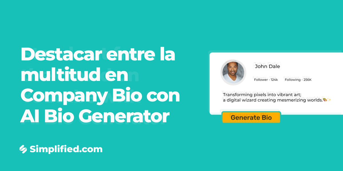 Group Bio Compañía gratuita Bio Bio Generator: Escribir Biografía de la compañía ...