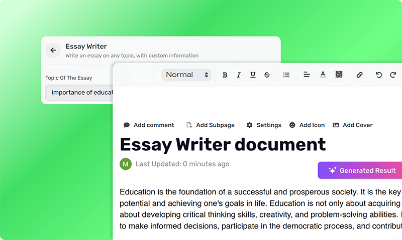 AI Essay Writer