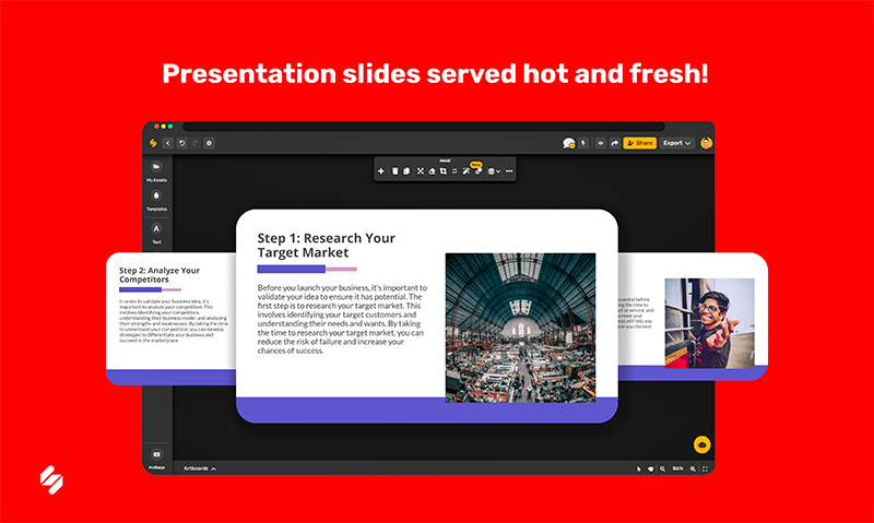 create presentation slides with ai in seconds free