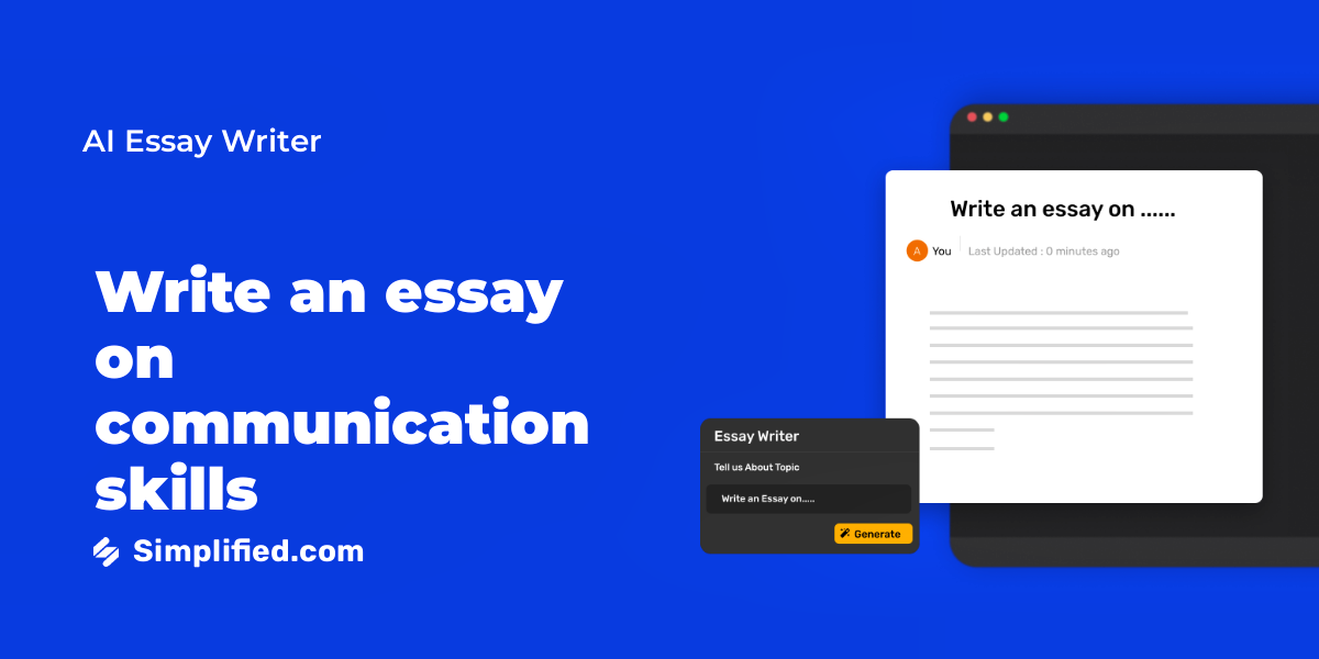 communication skills essay 500 words