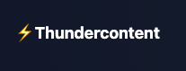 Logo ThunderContent AI Writer