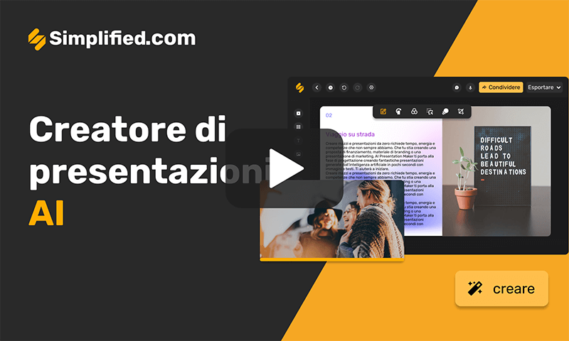 Creatore di presentazioni AI gratuito