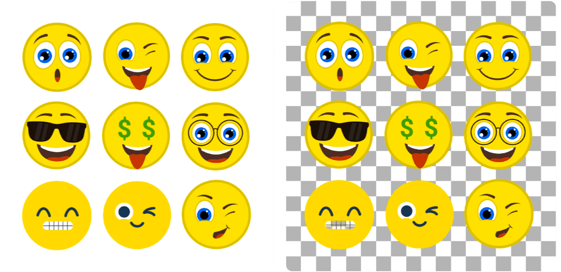 transparent emoji