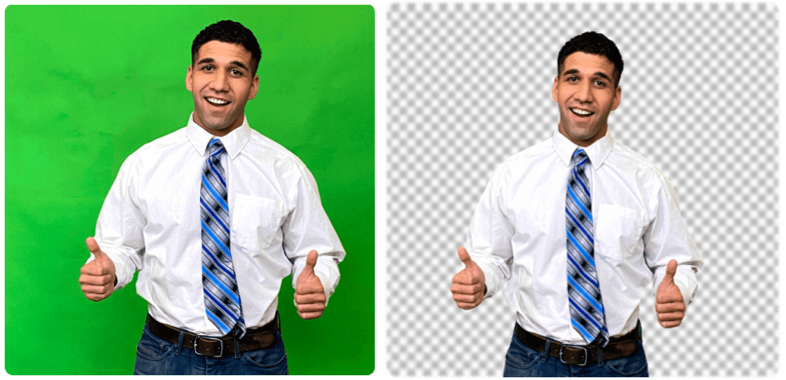 Free Background Remover Tool For Green Screen Image