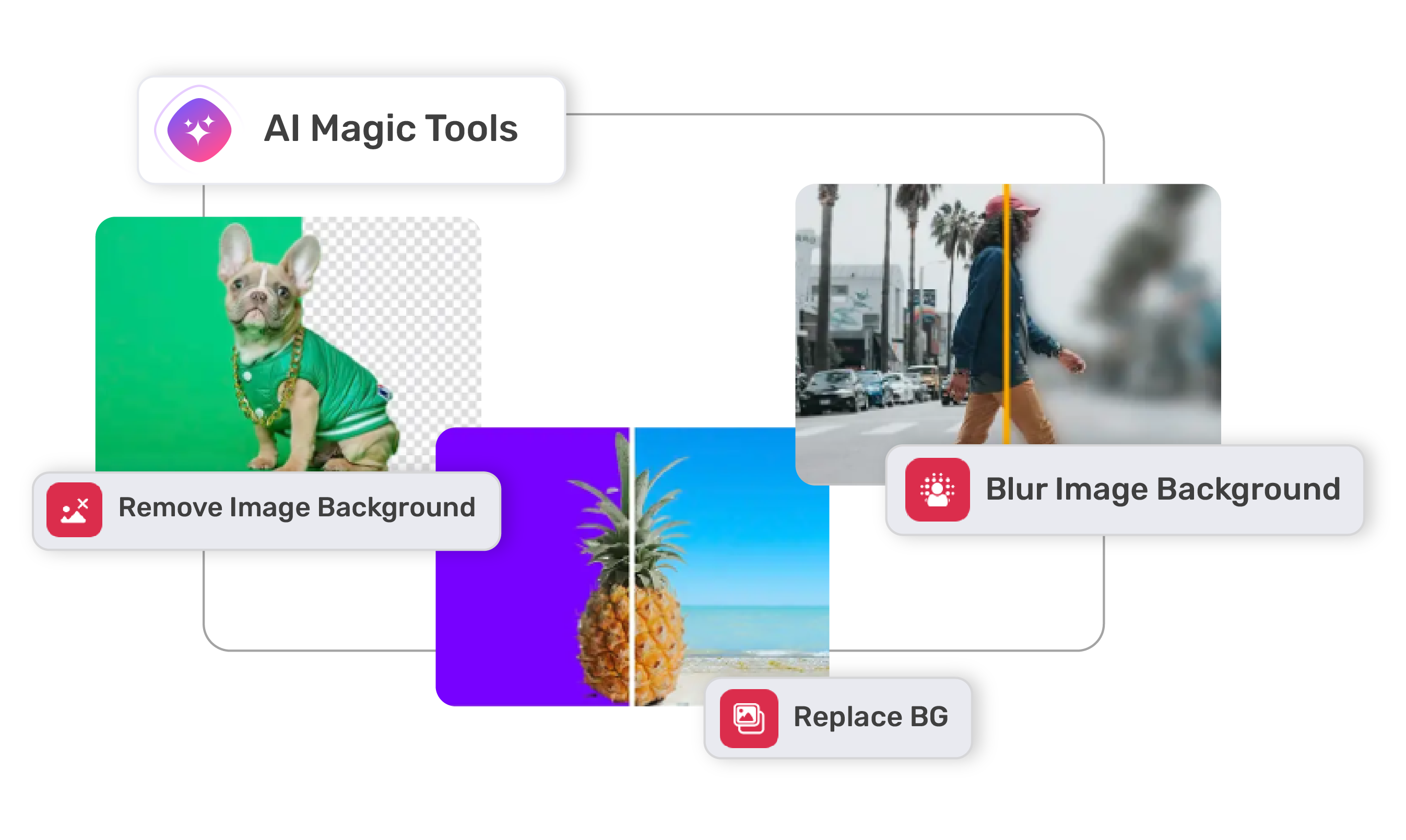One Click Background Magic Wand