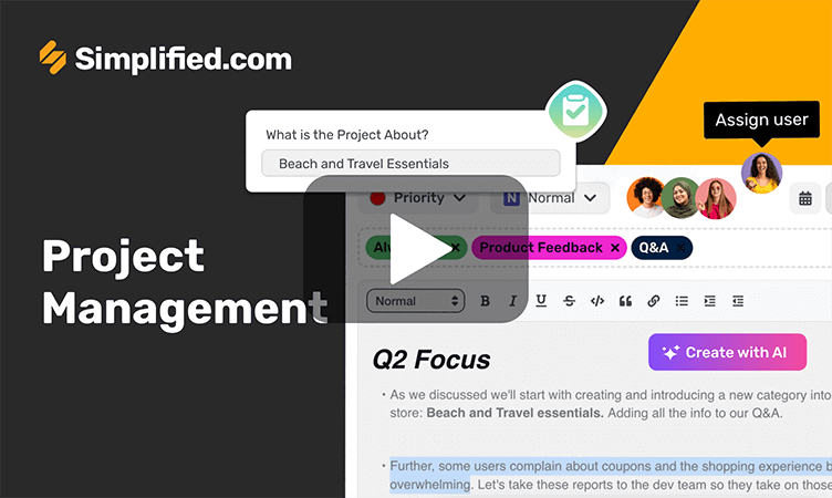 Simplified Project Management