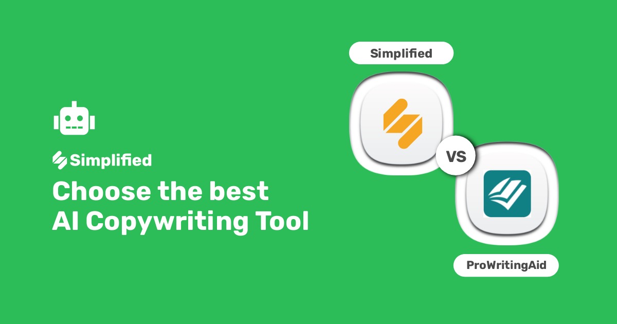 Simplified 최고의 prowriTingaid ai 대안 | Simplified ProwriTingAid AI를 비교하십시오