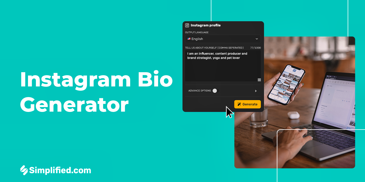 Trình tạo Bio hỗ trợ trí tuệ nhân tạo đang trở thành một công cụ hữu ích cho những người mới bắt đầu sử dụng Instagram. Với trình tạo này, bạn chỉ cần điền thông tin cơ bản về mình và được trình tự tạo Bio theo phong cách riêng của mình. Đây là cách tiết kiệm thời gian và dễ dàng để tạo nên một hồ sơ ấn tượng trên Instagram.