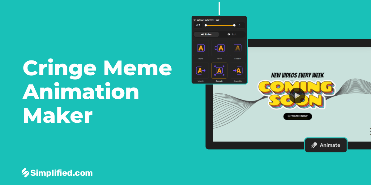 AI Photo Animation: Create Cringe Meme Animation