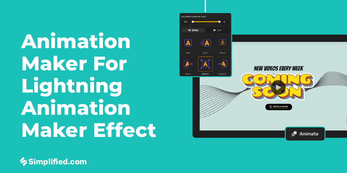 AI Photo Animation for Lightning Animation Effect