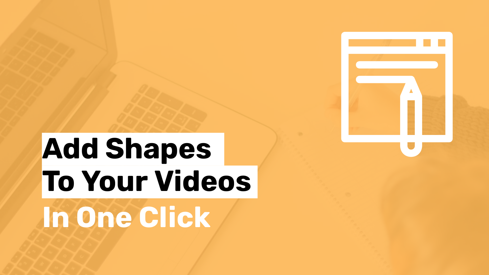 Add Shapes to Video for Free