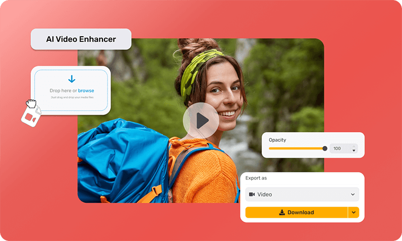 Libre ang AI Video Enhancer